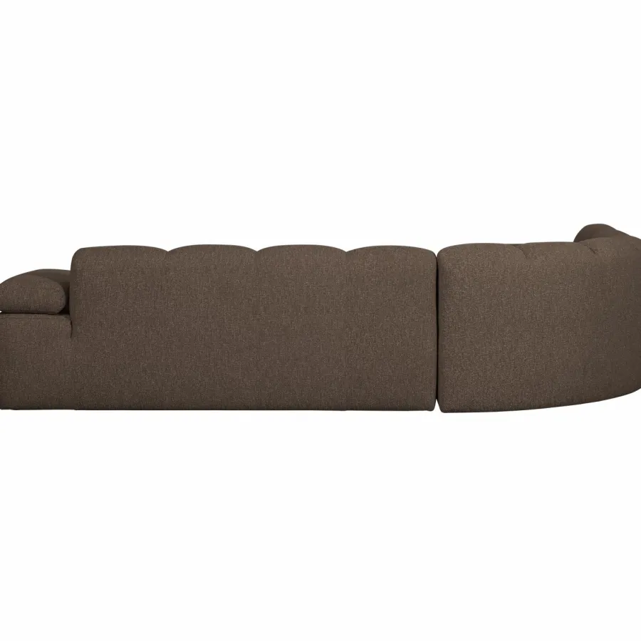 Woood Mojo Hoekbank Links Boucle Bruin Melange Online