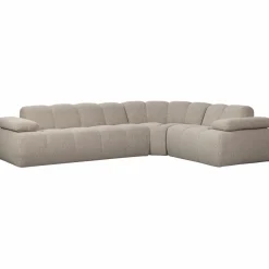 Woood Mojo Hoekbank Rechts Boucle Beige Melange New