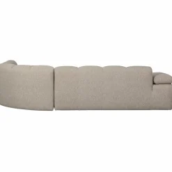 Woood Mojo Hoekbank Rechts Boucle Beige Melange New