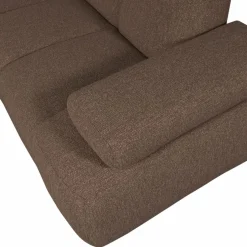Woood Mojo Hoekbank Rechts Boucle Bruin Melange Outlet
