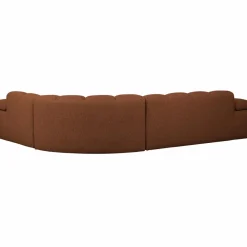 Woood Mojo Hoekbank Rechts Boucle Roestbruin Melange Discount