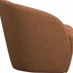 Woood Mojo 2-Zits Bankje Links Boucle Roestbruin Melange Hot