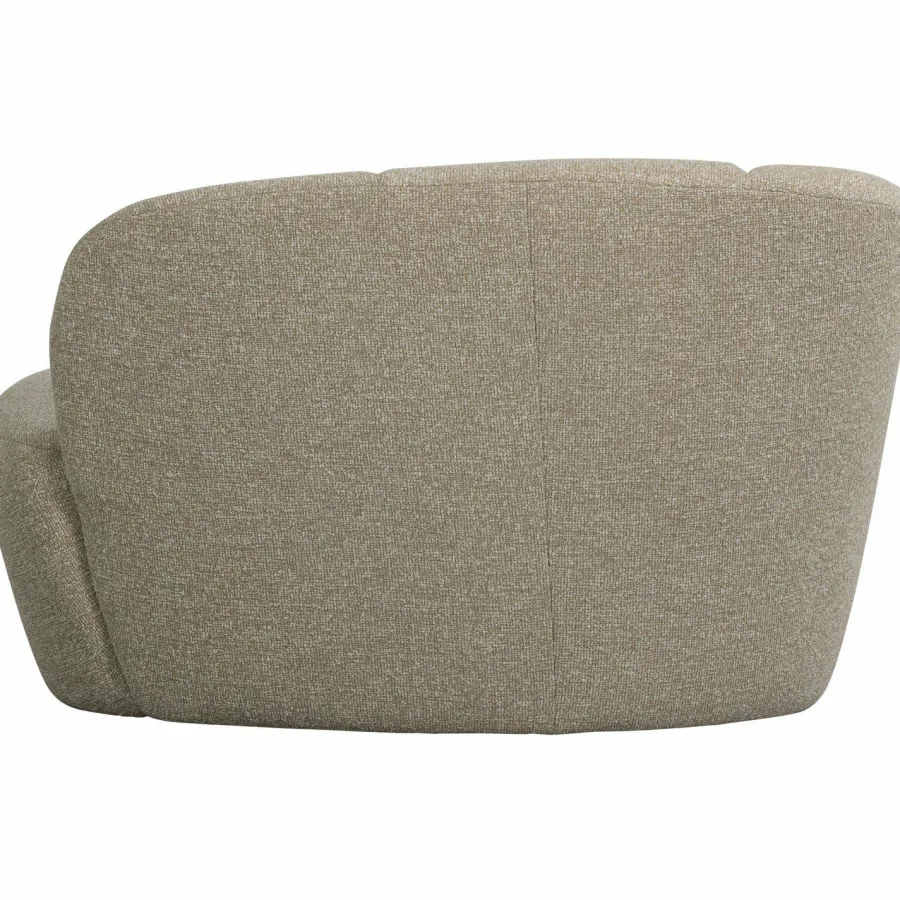 Woood Mojo 2-zits bankje links bouclé beige melange Online