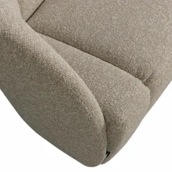 Woood Mojo 2-zits bankje links bouclé beige melange Online