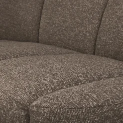 Woood Mojo 2-Zits Bankje Links Boucle Bruin Melange Outlet