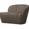 Woood Mojo 2-Zits Bankje Rechts Boucle Bruin Melange Discount