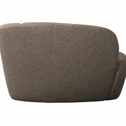 Woood Mojo 2-Zits Bankje Rechts Boucle Bruin Melange Discount