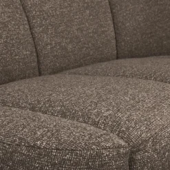 Woood Mojo 2-Zits Bankje Rechts Boucle Bruin Melange Discount