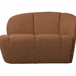 Woood Mojo 2-Zits Bankje Rechts Boucle Roestbruin Melange Online