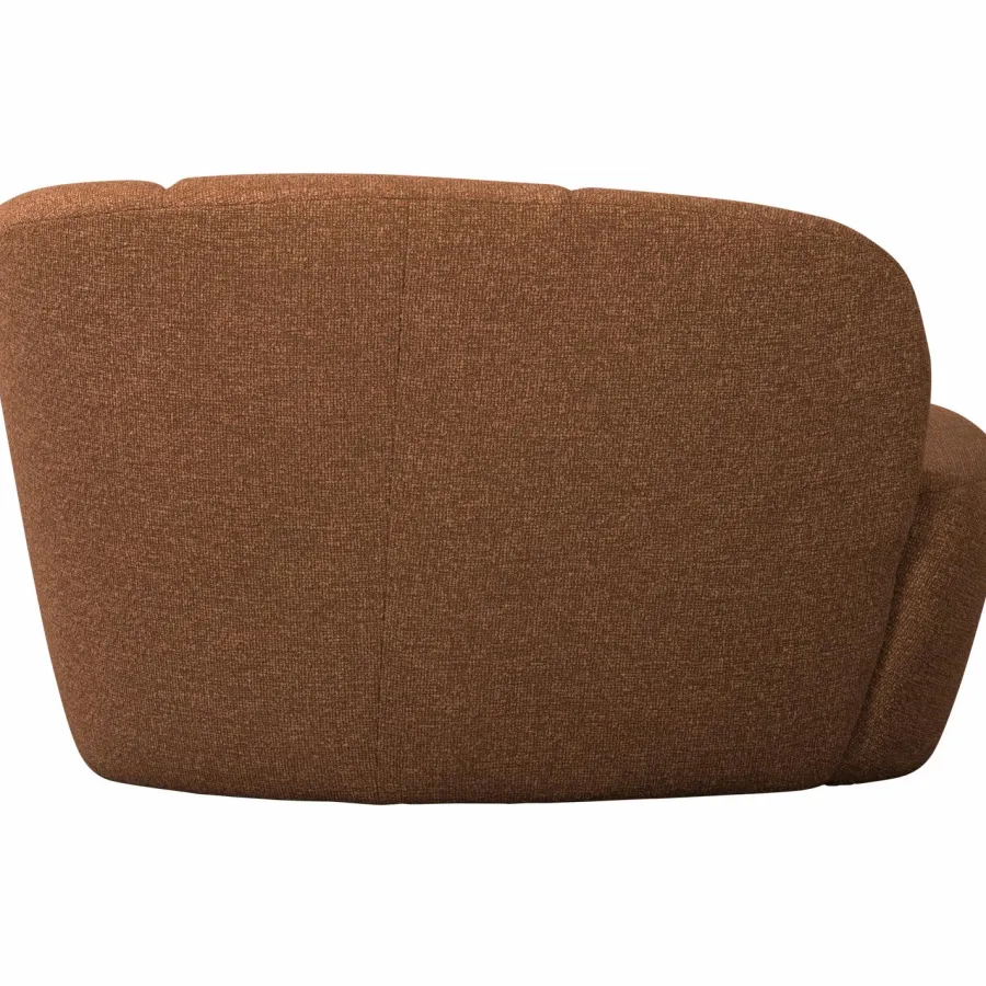 Woood Mojo 2-Zits Bankje Rechts Boucle Roestbruin Melange Online