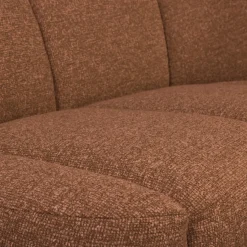 Woood Mojo 2-Zits Bankje Rechts Boucle Roestbruin Melange Online