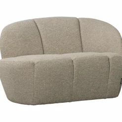 Woood Mojo 2-Zits Bankje Rechts Boucle Beige Melange Best