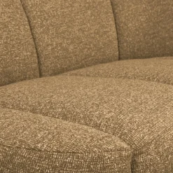 Woood Mojo 2-Zits Bankje Rechts Boucle Geel/Bruin Melange Online