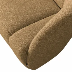 Woood Mojo 2-Zits Bankje Rechts Boucle Geel/Bruin Melange Online