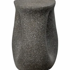 Woood Moson bijzettafel met spikkels zwart Hot