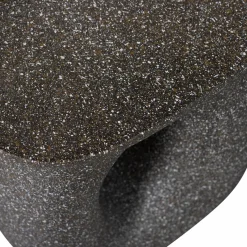 Woood Moson bijzettafel met spikkels zwart Hot
