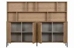 Woood New Gravure Wandkast Eiken Blanke Lak [fsc] Online