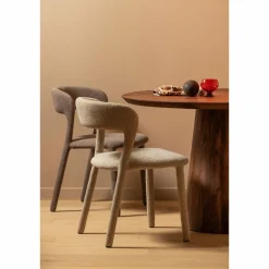 Woood Noble eetkamerstoel taupe Online