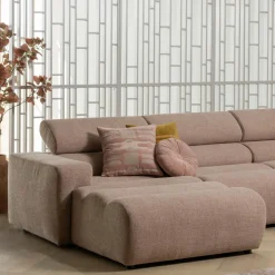 Woood Novi chaise longue bank links boucle taupe Best
