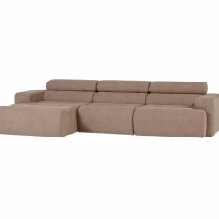 Woood Novi chaise longue bank links boucle taupe Best