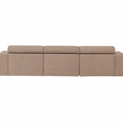 Woood Novi chaise longue bank links boucle taupe Best
