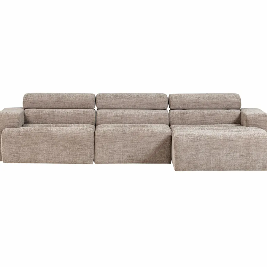 Woood Novi chaise longue bank rechts naturel melange Sale