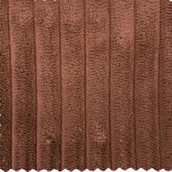 Woood Novi chaise longue bank links ribstof terra