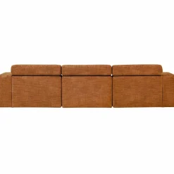 Woood Novi chaise longue bank links oranje melange Best