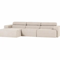 Woood Novi chaise longue bank links boucle naturel Discount