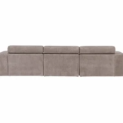 Woood Novi chaise longue bank links ribstof zand Clearance