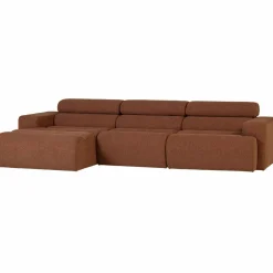 Woood Novi chaise longue bank links boucle terra Hot