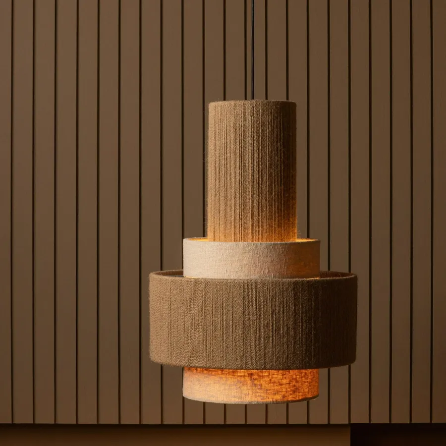 Woood Pelle hanglamp touw naturel Clearance