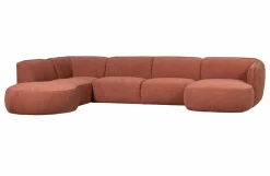 Woood Polly Bank U-vorm Links Roze Discount