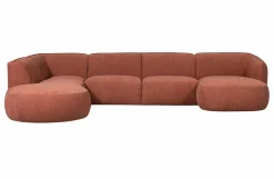 Woood Polly Bank U-vorm Links Roze Discount