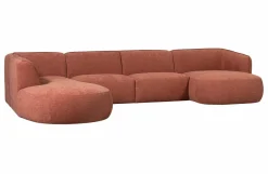 Woood Polly Bank U-vorm Links Roze Discount