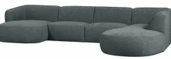 Woood Polly Bank U-vorm Rechts Blauw/groen Hot
