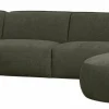Woood Polly Bank U-vorm Rechts Warm Groen