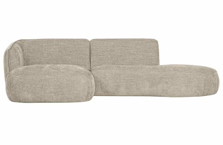 Woood Polly Chaise Longue Links Zand Outlet