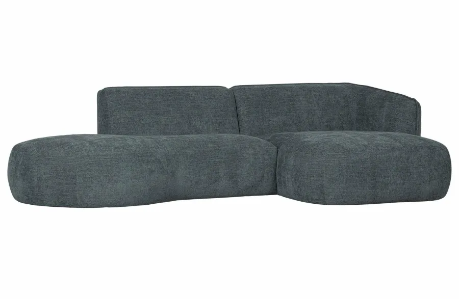 Woood Polly Chaise Longue Rechts Blauw/groen Clearance