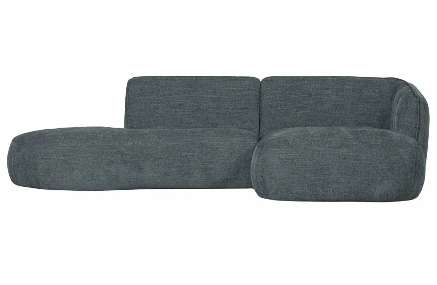 Woood Polly Chaise Longue Rechts Blauw/groen Clearance