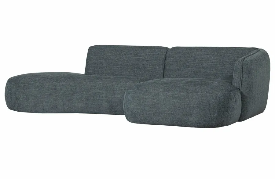 Woood Polly Chaise Longue Rechts Blauw/groen Clearance