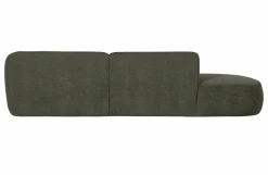 Woood Polly Chaise Longue Rechts Warm Groen Outlet