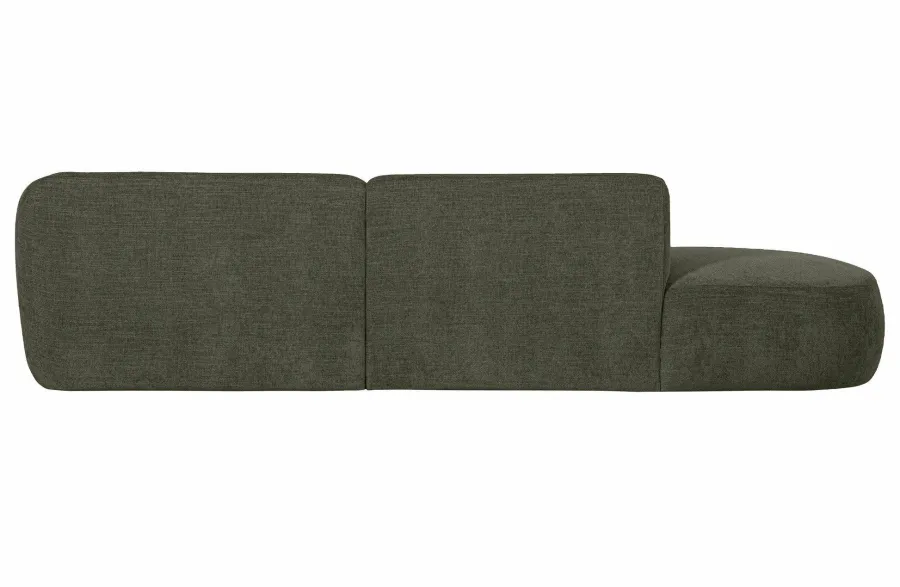 Woood Polly Chaise Longue Rechts Warm Groen Outlet