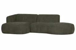 Woood Polly Chaise Longue Links Warm Groen Best