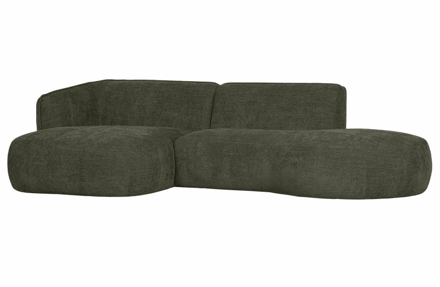Woood Polly Chaise Longue Links Warm Groen Best