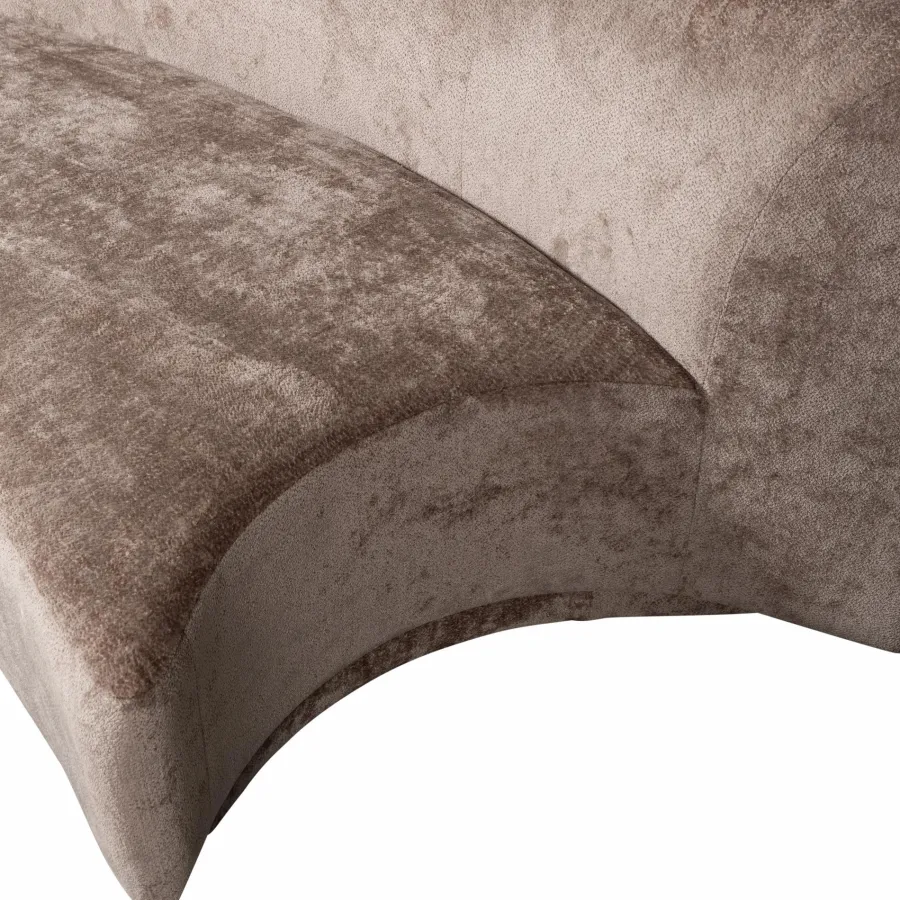 Woood Popular 2-zits bankje taupe New