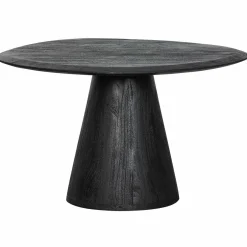 Woood Posture salontafel hout zwart ø70cm Best