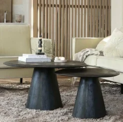 Woood Posture salontafel hout zwart ø120cm Sale