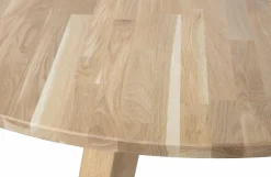Woood Rhonda Eettafel Ø129cm Eiken Naturel [fsc] Outlet