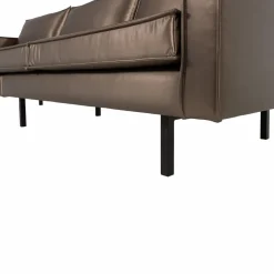 Woood Rodeo 3-Zits Bank Metallic Koper Bruin Outlet